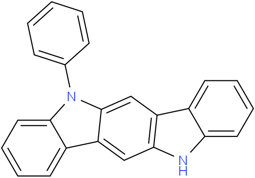 5,11-dihydro-5-phenylindolo[3,2-b]carbazole