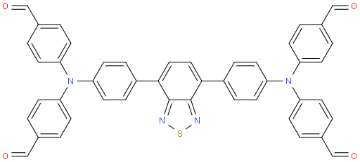 4,4',4'',4'''-((苯并[c][1,2,5]噻二唑-4,7-二基双(4,1-亚苯基))双(氮杂三基))四苯甲醛