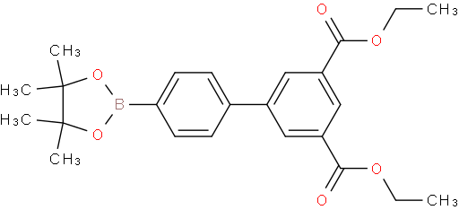 4'-(硼酸频那醇酯-2-基)-[1,1'-联苯]-3,5-二羧酸二乙酯