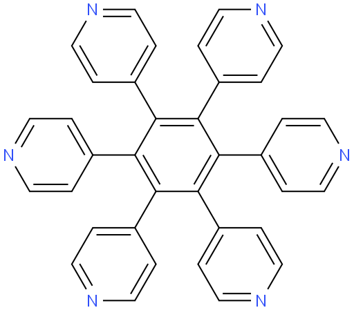 Pyridine, 4,4',4'',4''',4'''',4'''''-(1,2,3,4,5,6-benzenehexayl)hexakis-