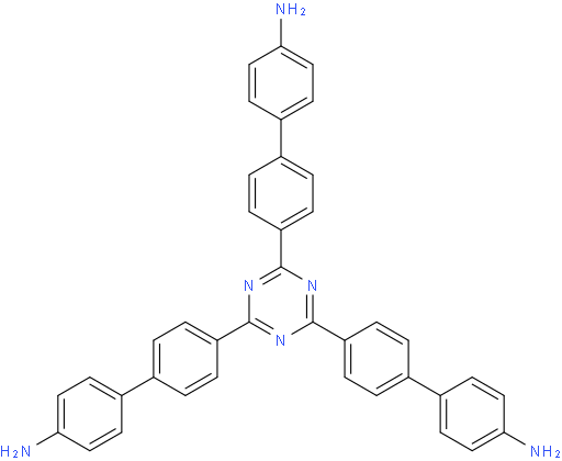 4',4''',4'''''-(1,3,5-三嗪环-2,4,6-三基)三(([1,1'-联苯]-4-胺))