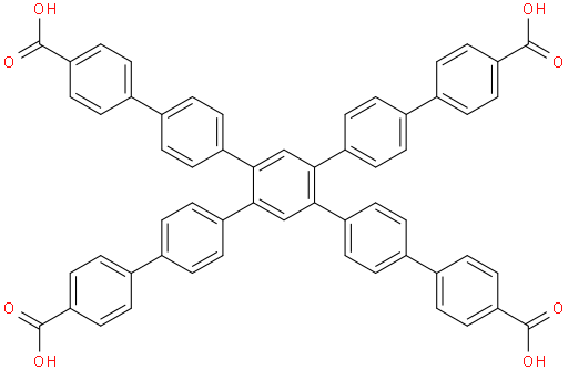 4'',5''-双(4'-羧基[1,1'-联苯]-4-基)[1,1':4',1'':2'',1''':4''',1''''-五联苯]-4,4''''-二羧酸
