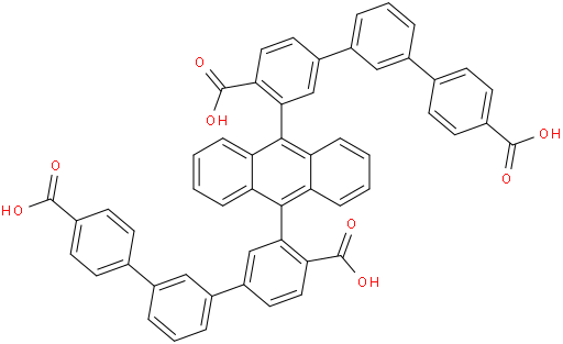 5',5''''-(蒽-9,10-二基)双(([1,1':3',1''-三联苯]-4,4''-二羧酸))